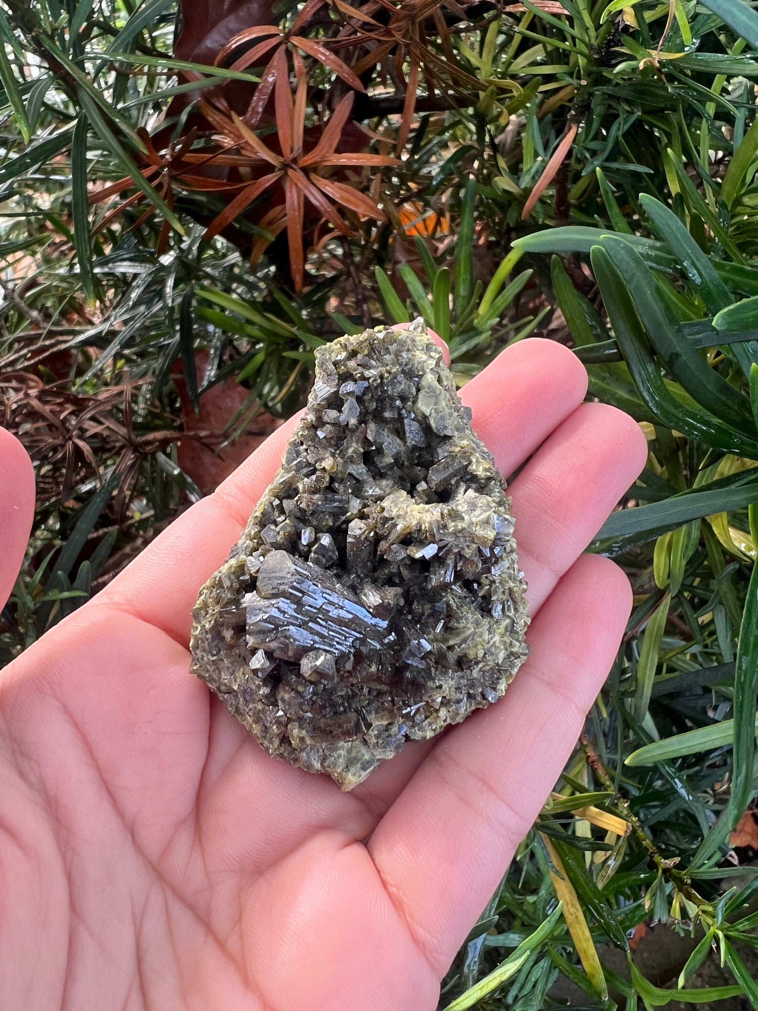 Epidote Raw Crystal Cluster 14