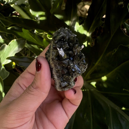 Epidote Raw Crystal Cluster 4