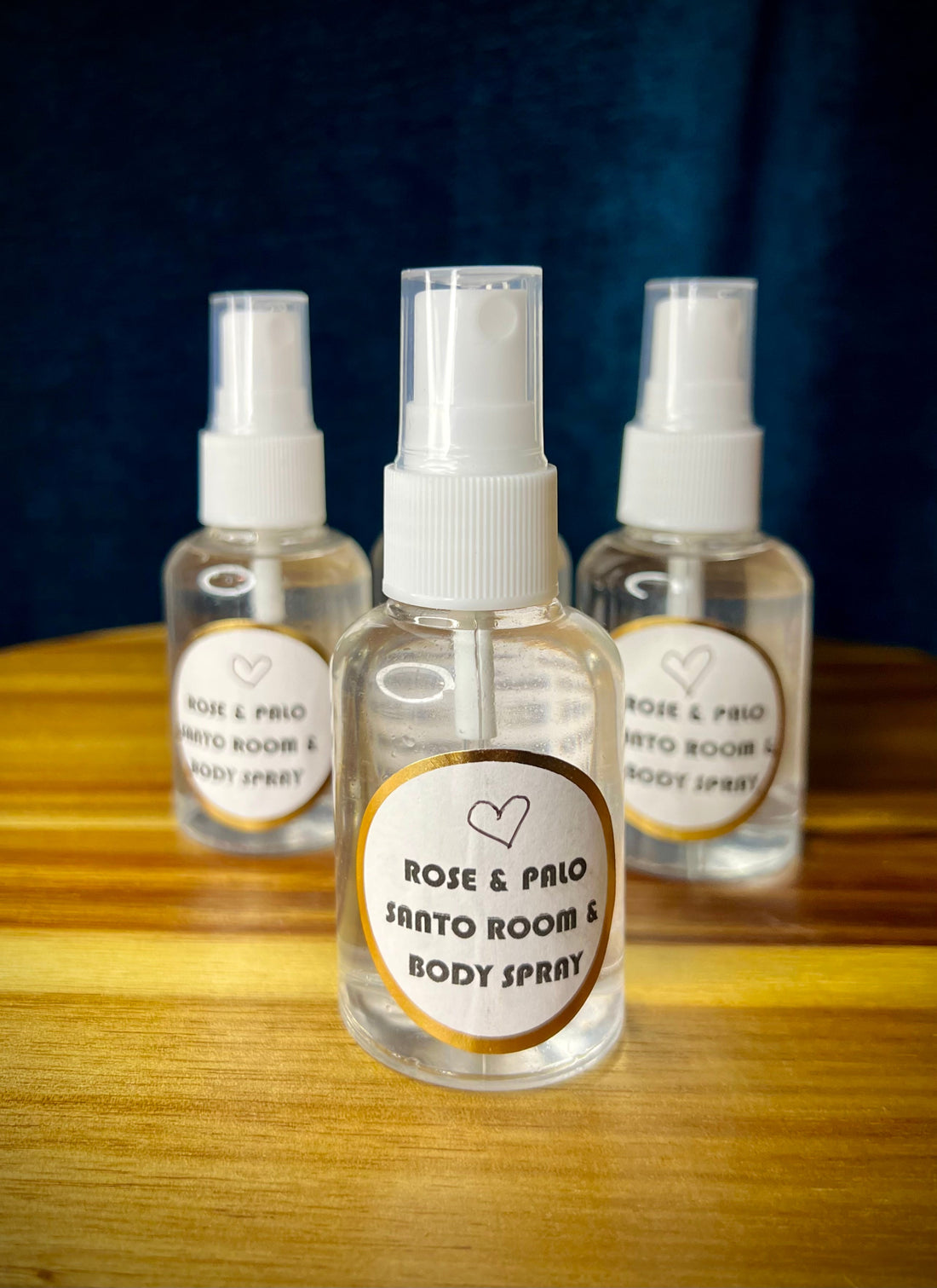 herbal product Rose &amp; Palo Santo Spray
