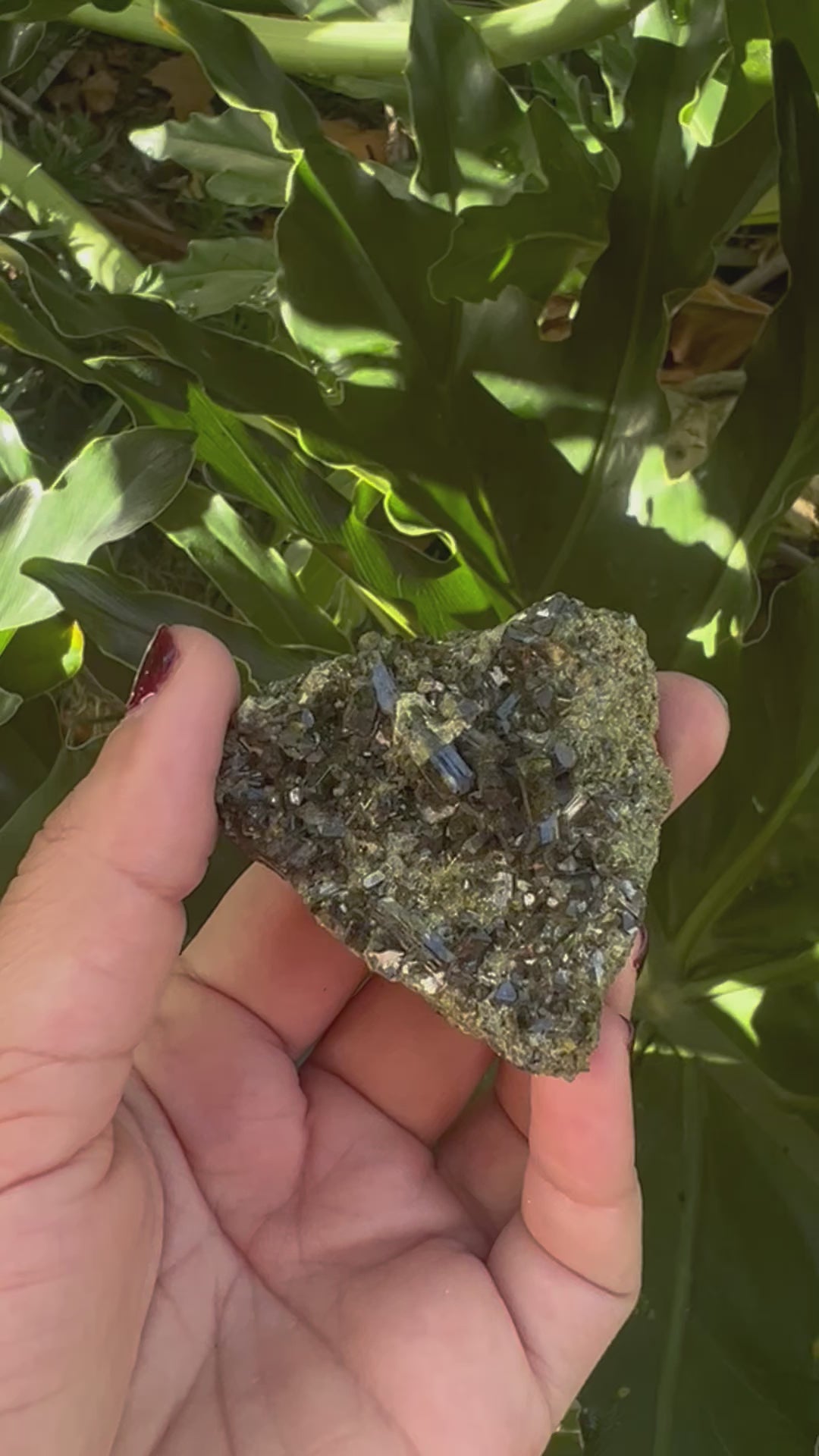 Epidote Raw Crystal Cluster 5